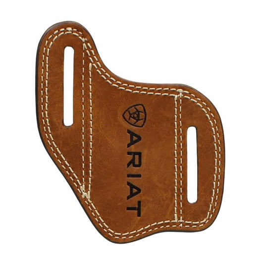 Ariat Medium Brown Leather Knife Sheath Sleeve#6437