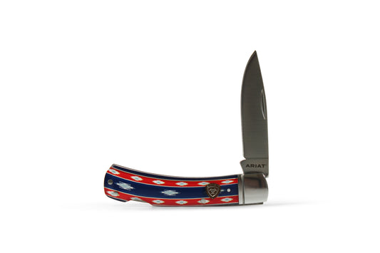 Ariat Southwestern Graphic Pocket Knife #6417