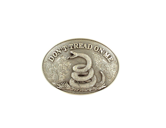 Nocona "Don't Tread On Me" Belt Buckle #8442