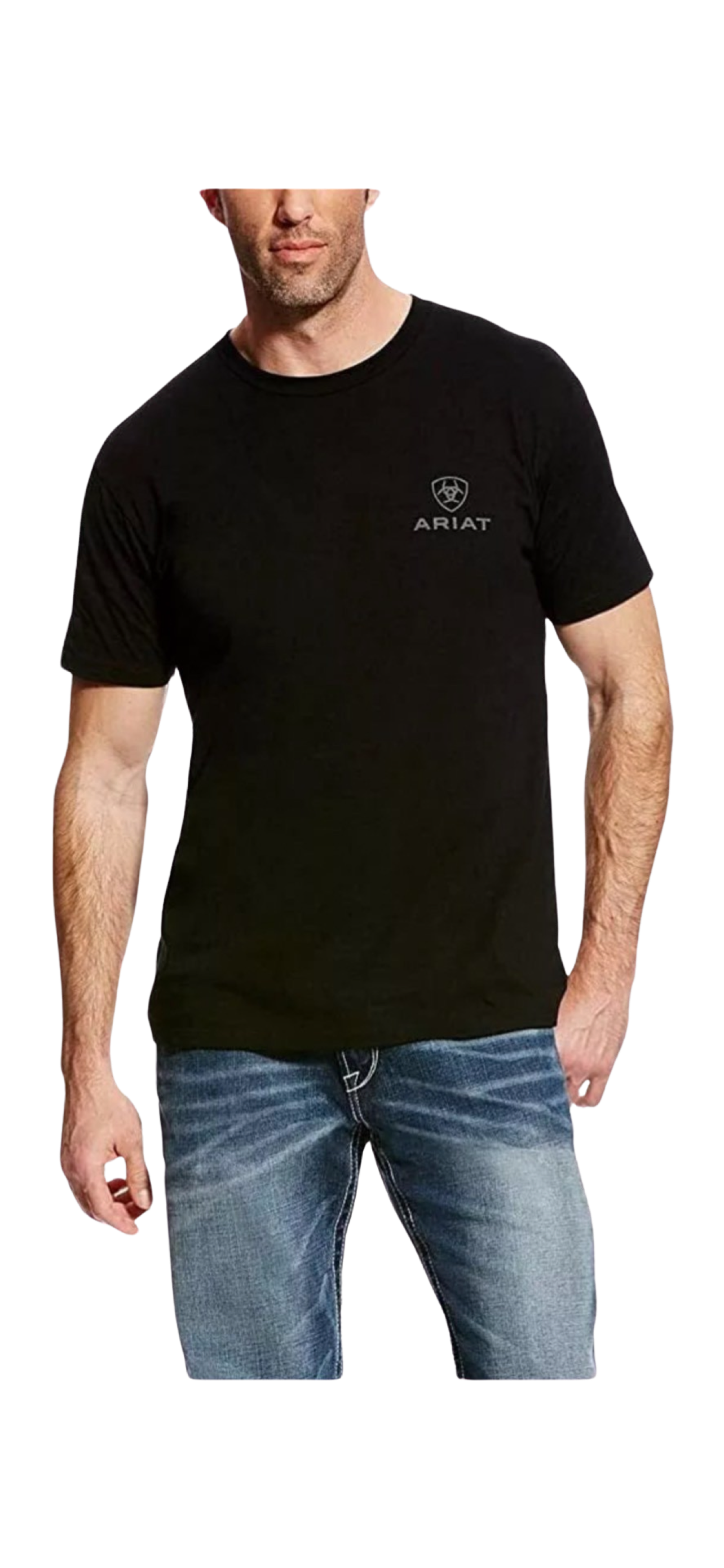 Ariat Men's MNS Corps Ss T-Shirt Black sm.-2x,#3403-3407