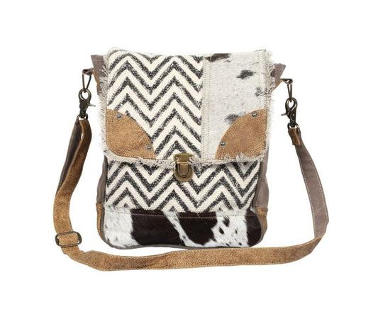 Myra Bag Rug & Patches Design Shoulder Bag #5967