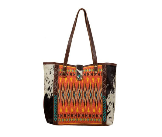 Myra Bag Dawn Rider Tote Bag #8553